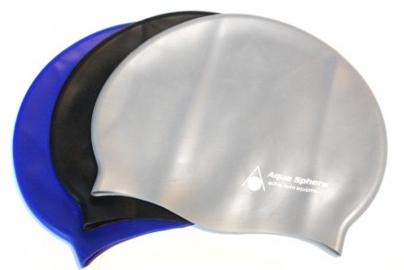 Aquasphere - Bonnet Bonnet natation 100% Silicone médicale